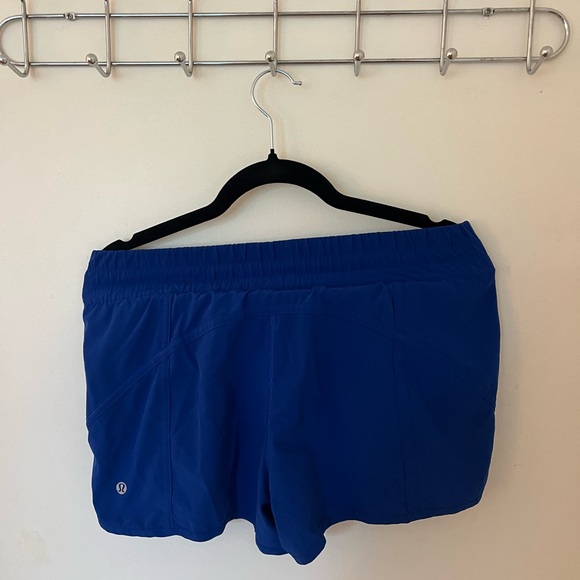 Blue LuluLemon Shorts - Picture 2 of 3